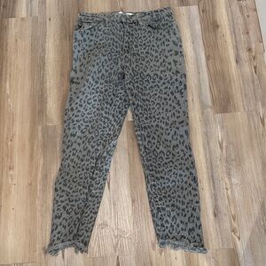 Kancan Leopard Print Pants